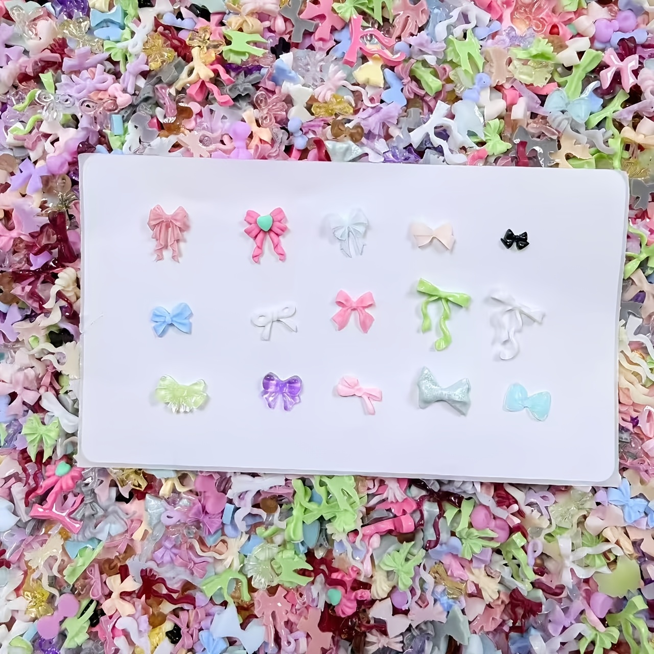 30g Mixed Mini Bow Resin Nail  - Y2K Tech Accessories のレビューと価格